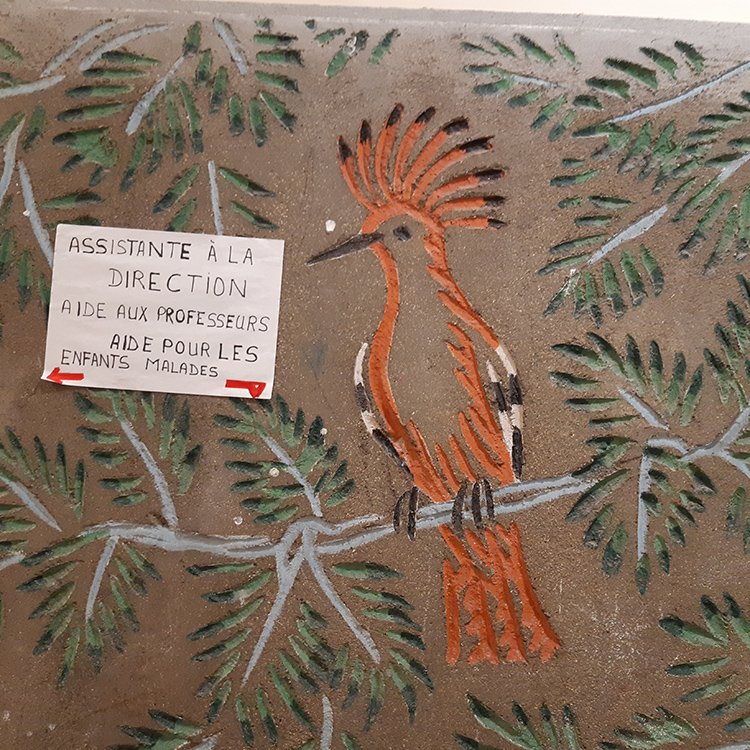 Grande douleur de la huppe