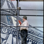 Après la gravure, les couleurs glycérophtaliques.