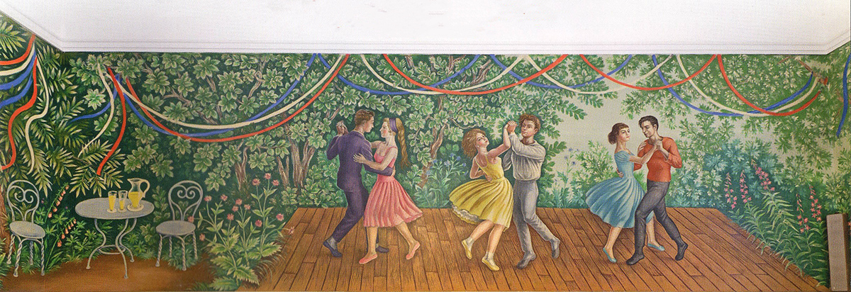 Bal populaire, détail