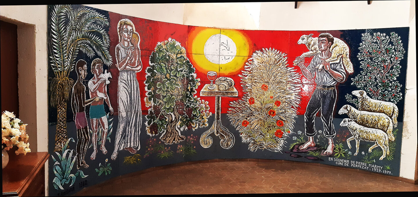 Pacem in terris (Paix sur les terres). Vue générale du chœur