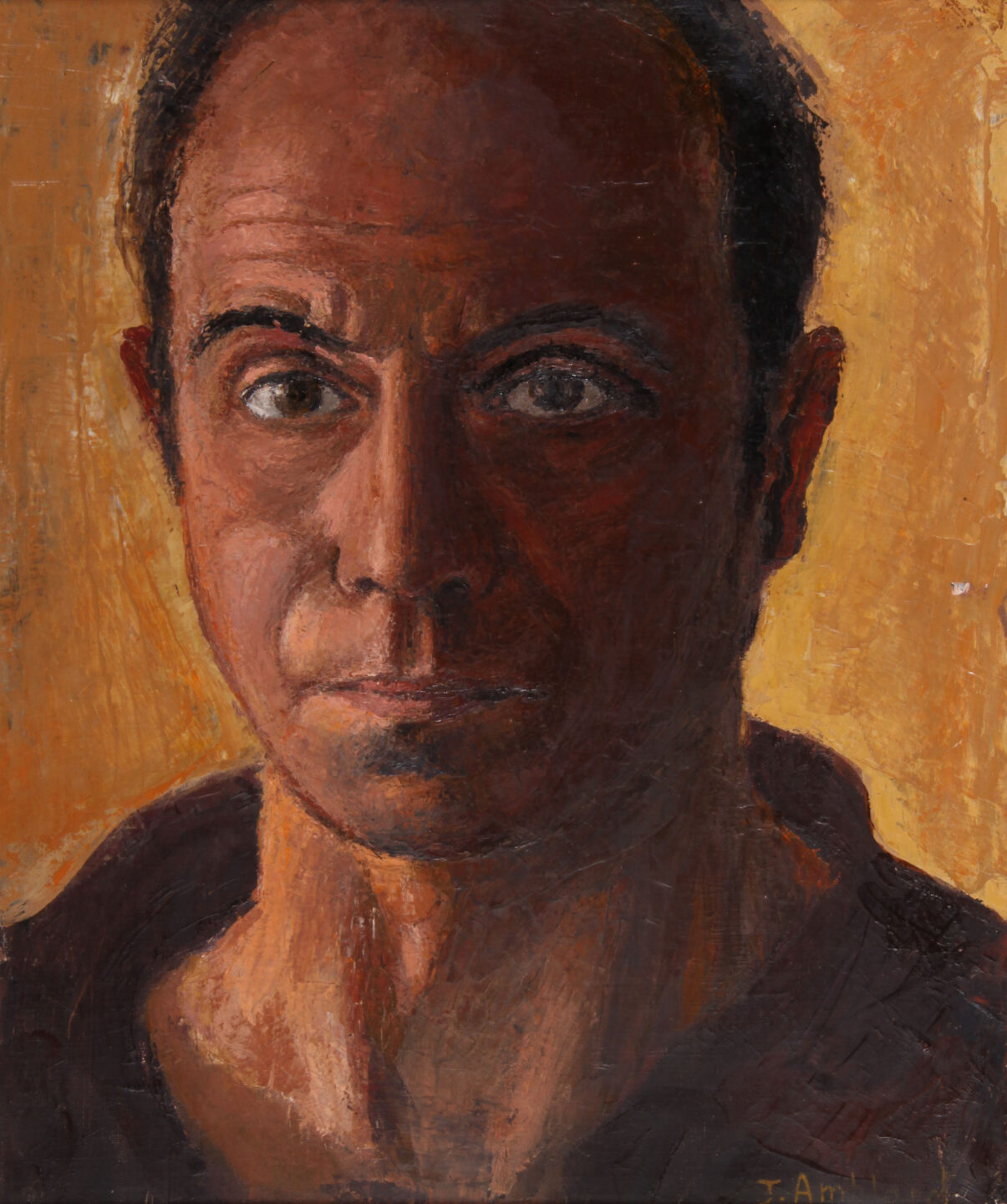 Autoportrait. Huile. 1964.