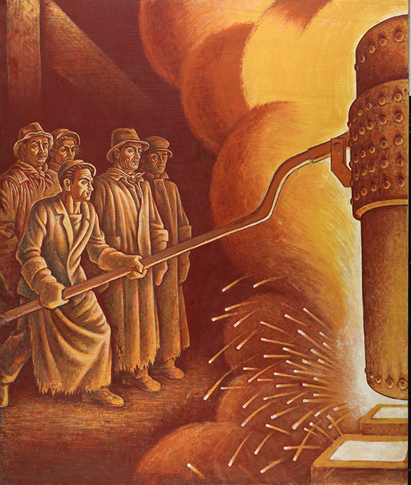 La Coulée du Four Martin restaurée