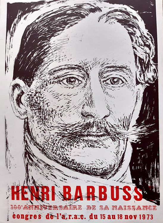 Henri Barbusse, fondateur de l'ARAC en 1917