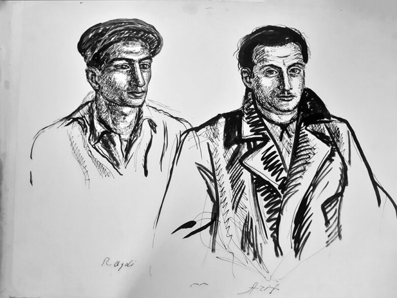 Rajdi et Arit, deux mineurs